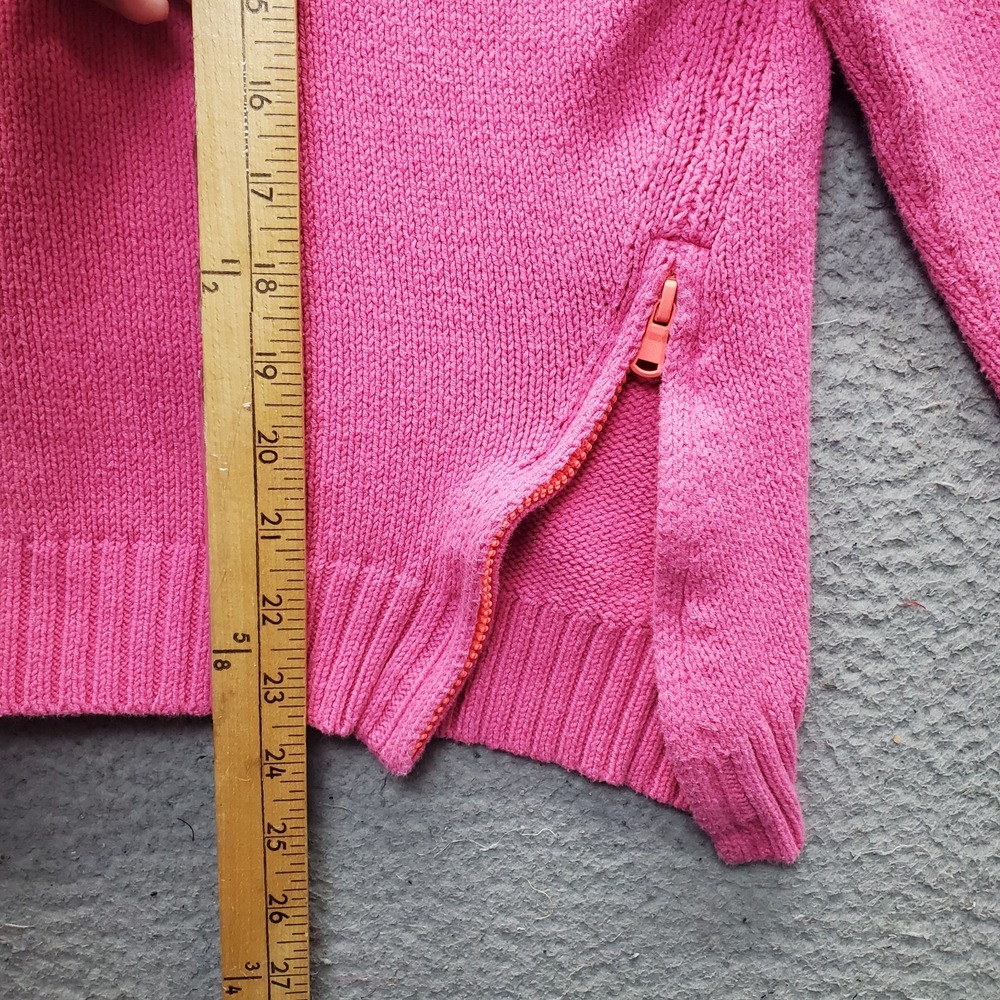Lisa Todd Pink Sweater with Orange Accents - Picture 3 of 10